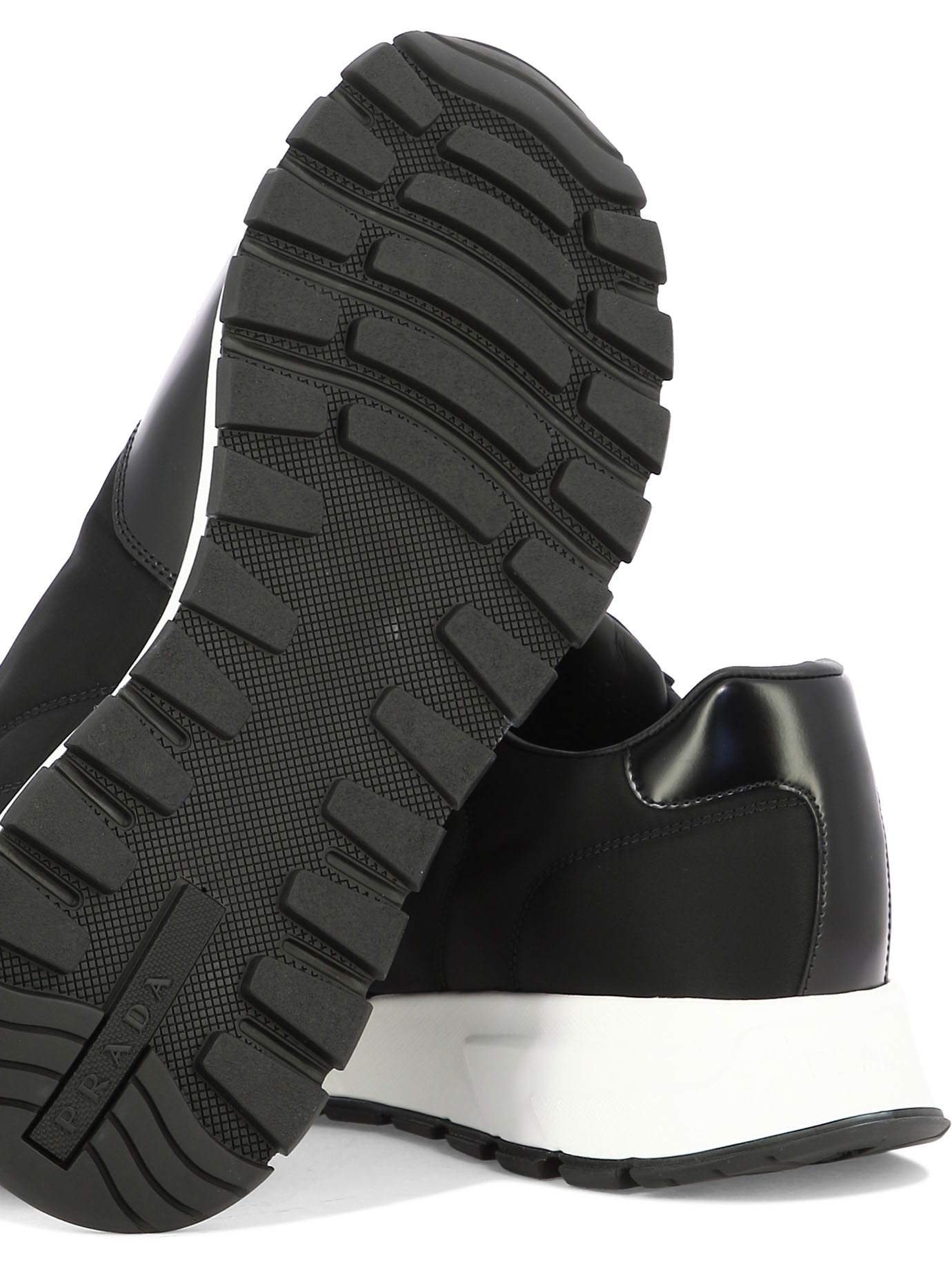 PRADA Black   Prax 01 sneakers